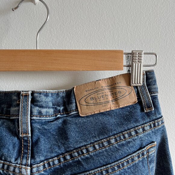 Y2K Vintage Bluenotes Low Rise Patchwork Bottom Denim Size 27W/26L - Picture 6 of 6